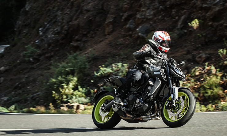 Yamaha MT-09 SP in the pipeline